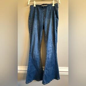 Rock & Roll Denim Jeans, flare, euc, size 24